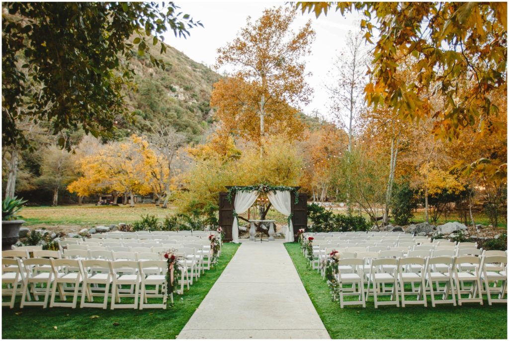 Hidden Acres Lytle Creek Wedding Ceremony Site