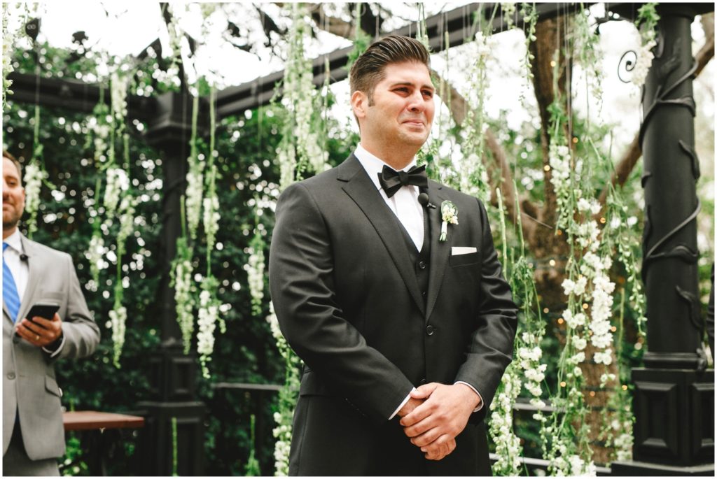Padua Hills Wedding Claremont California Groom Sees Bride