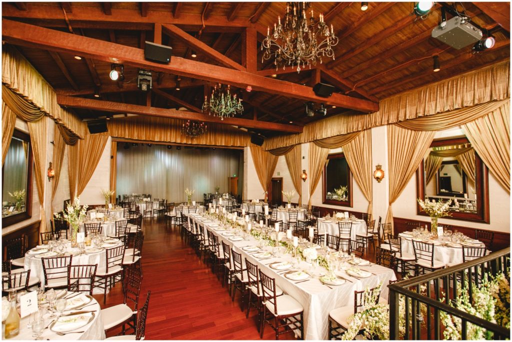 Padua Hills Wedding Claremont California Reception Indoor